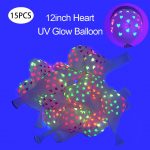 15pcs Heart Balloons