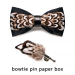 Bowtie pin paper box