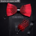 Bowtie pin paper box