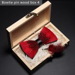 Bowtie pin woodbox